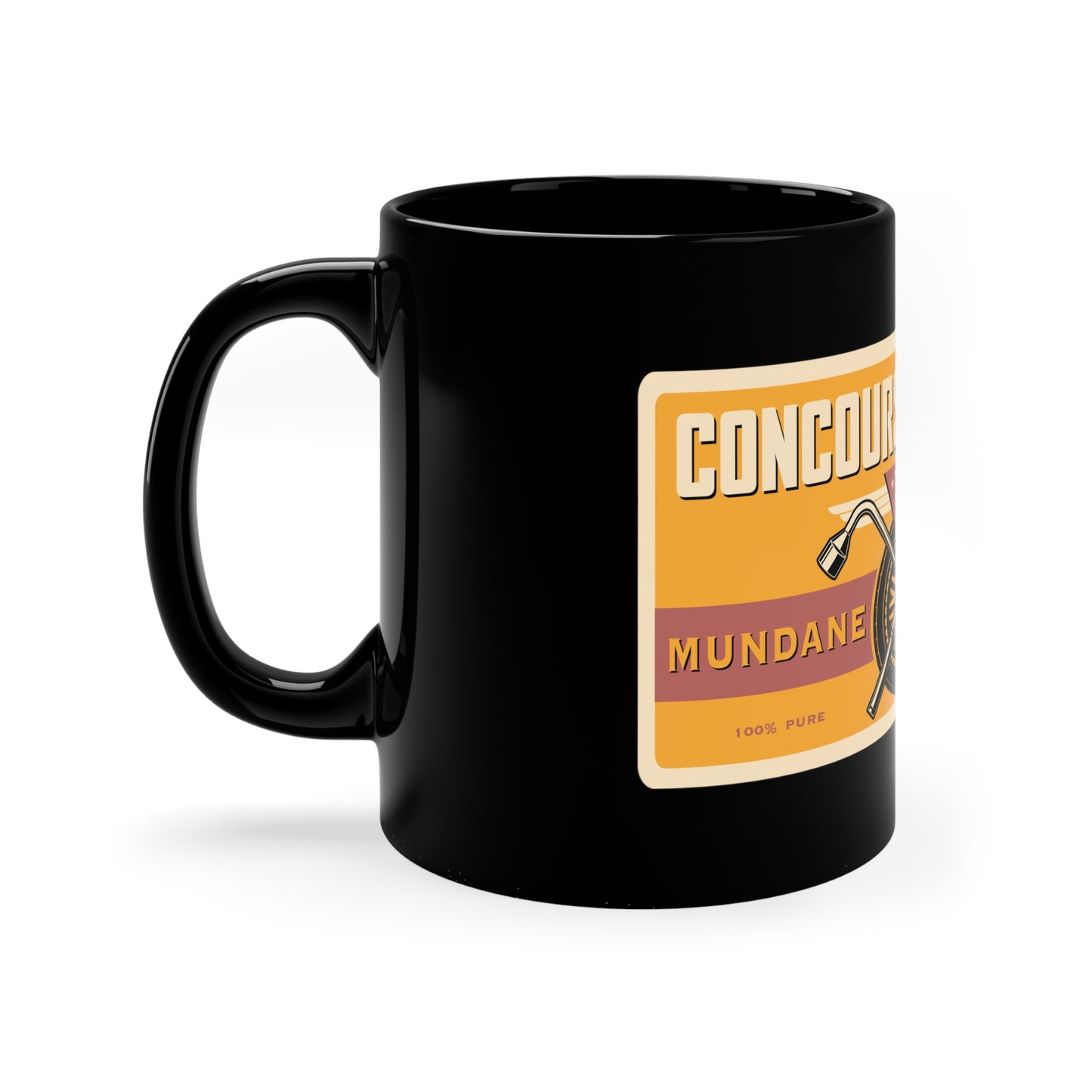Concours d'Lemons "100% Concours Grade" 11oz Black Mug