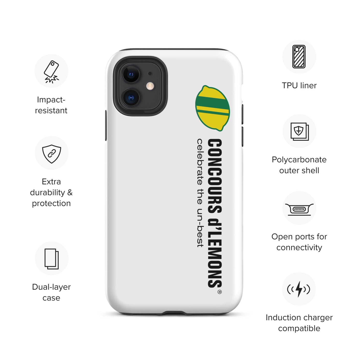 Tough Case for iPhone® - Concours d'Lemons