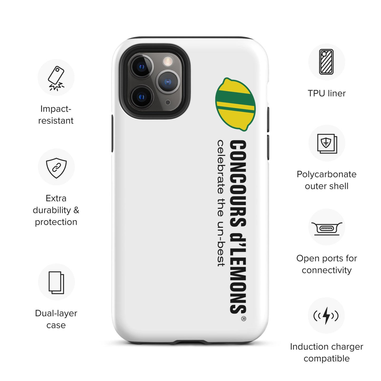 Tough Case for iPhone® - Concours d'Lemons