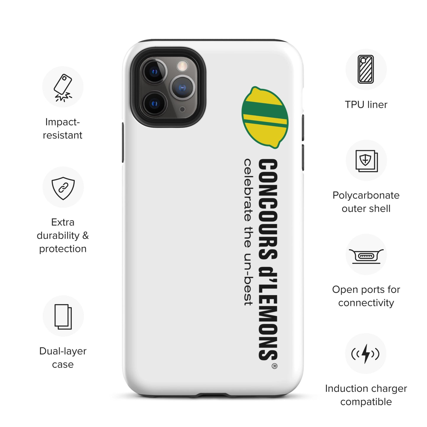 Tough Case for iPhone® - Concours d'Lemons