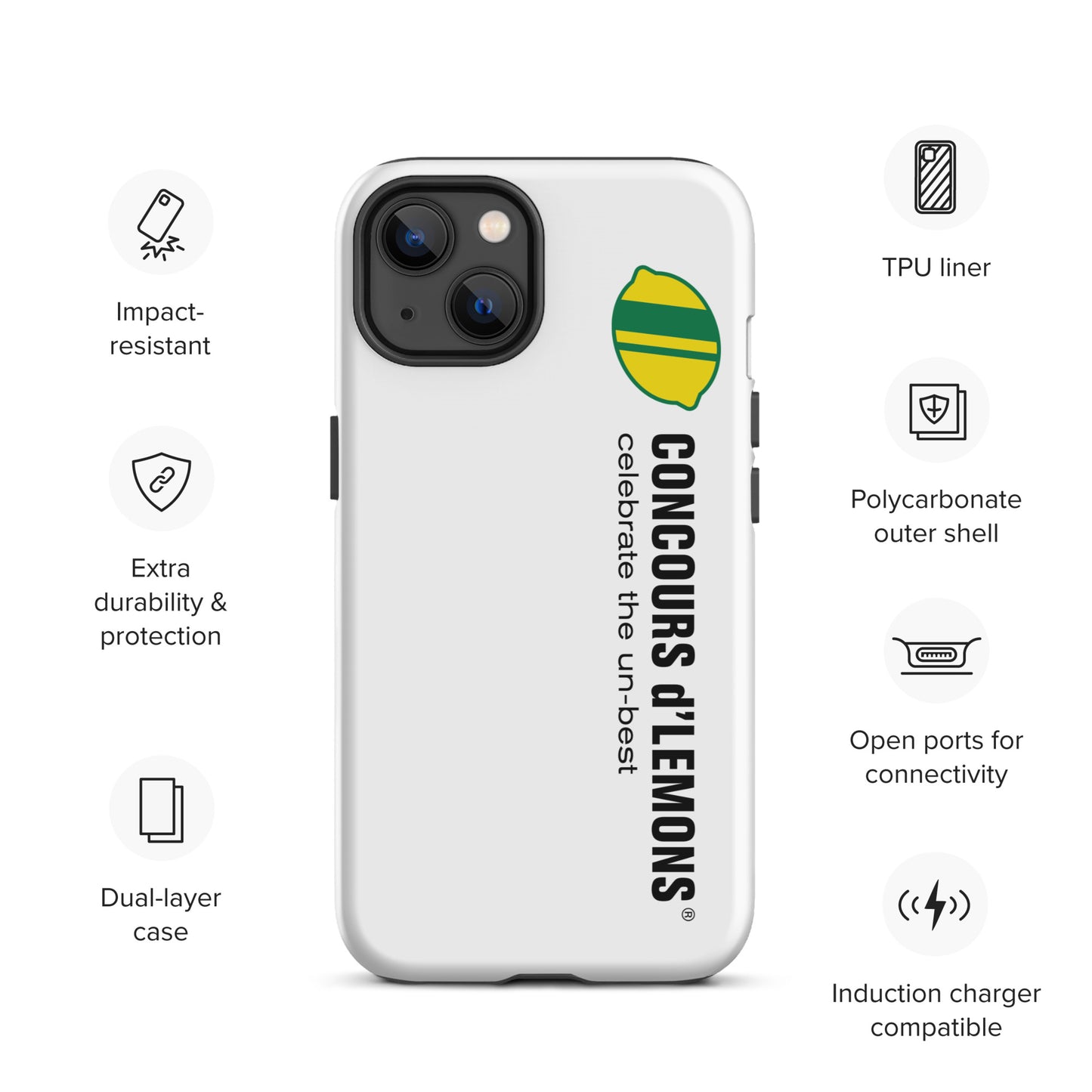 Tough Case for iPhone® - Concours d'Lemons