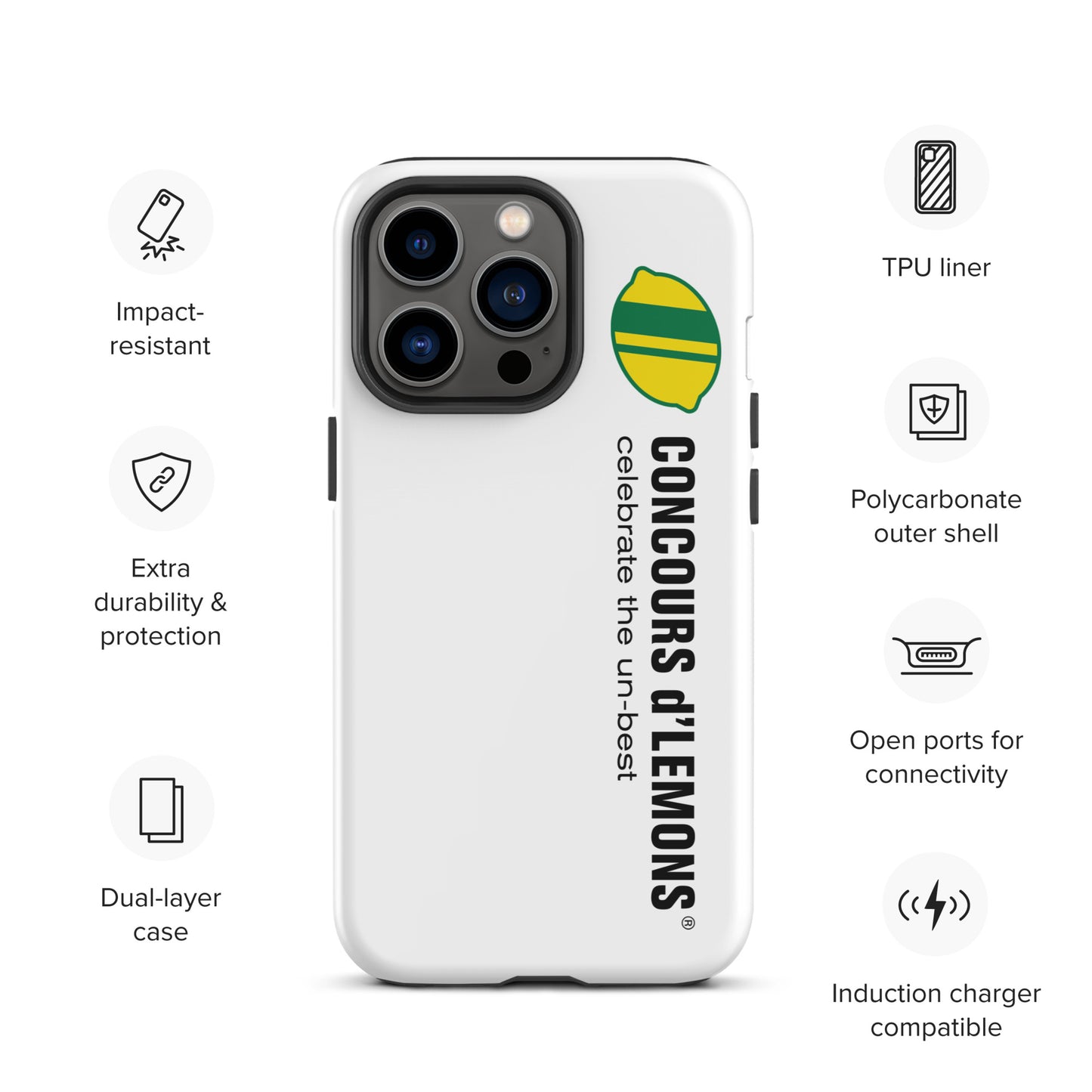 Tough Case for iPhone® - Concours d'Lemons