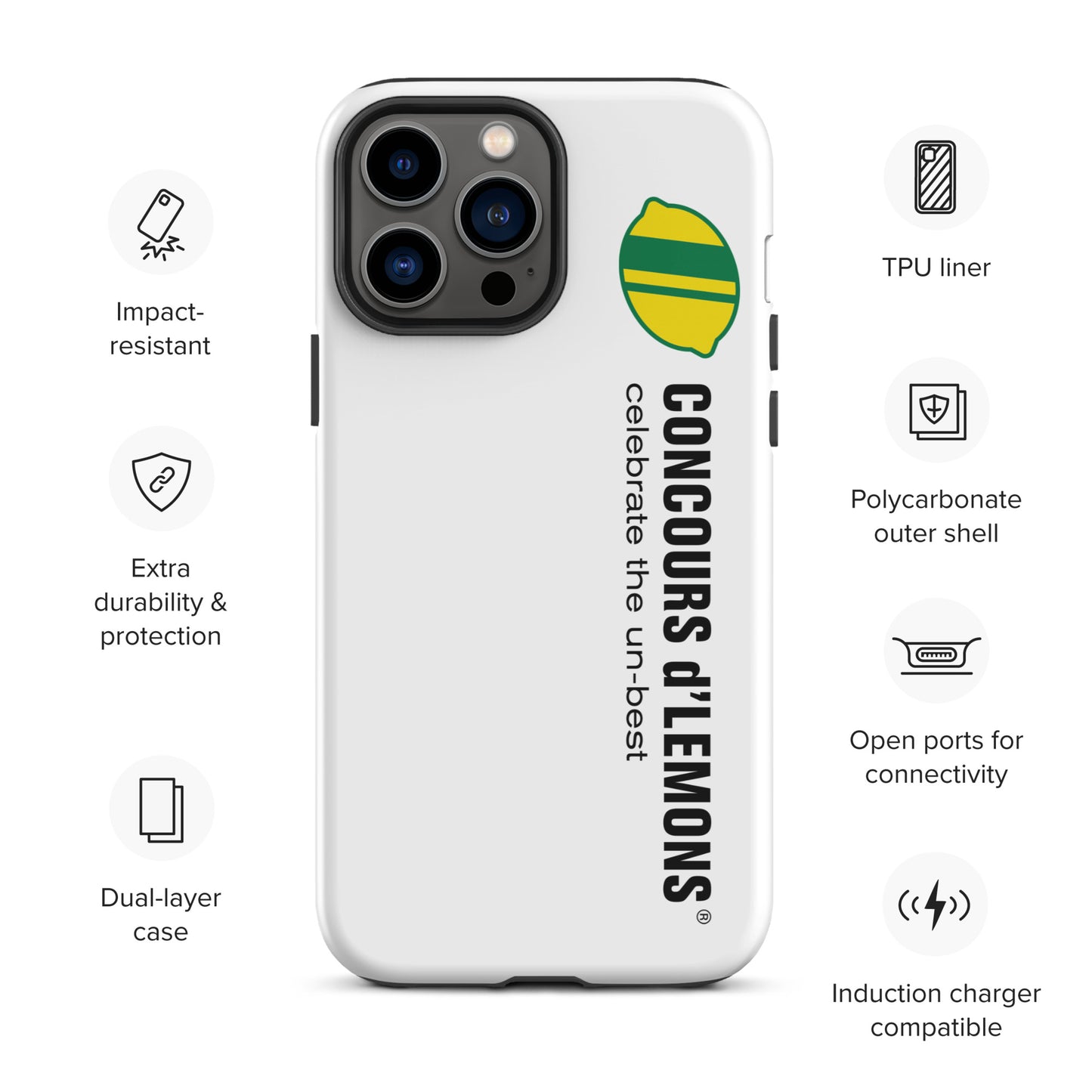 Tough Case for iPhone® - Concours d'Lemons