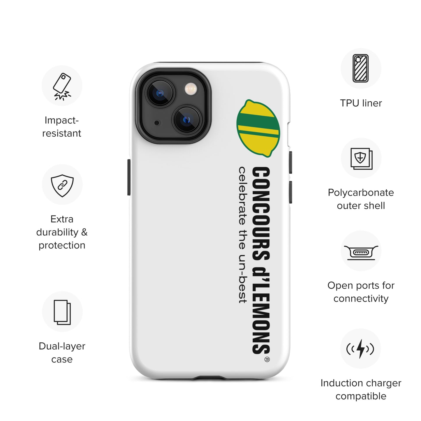 Tough Case for iPhone® - Concours d'Lemons