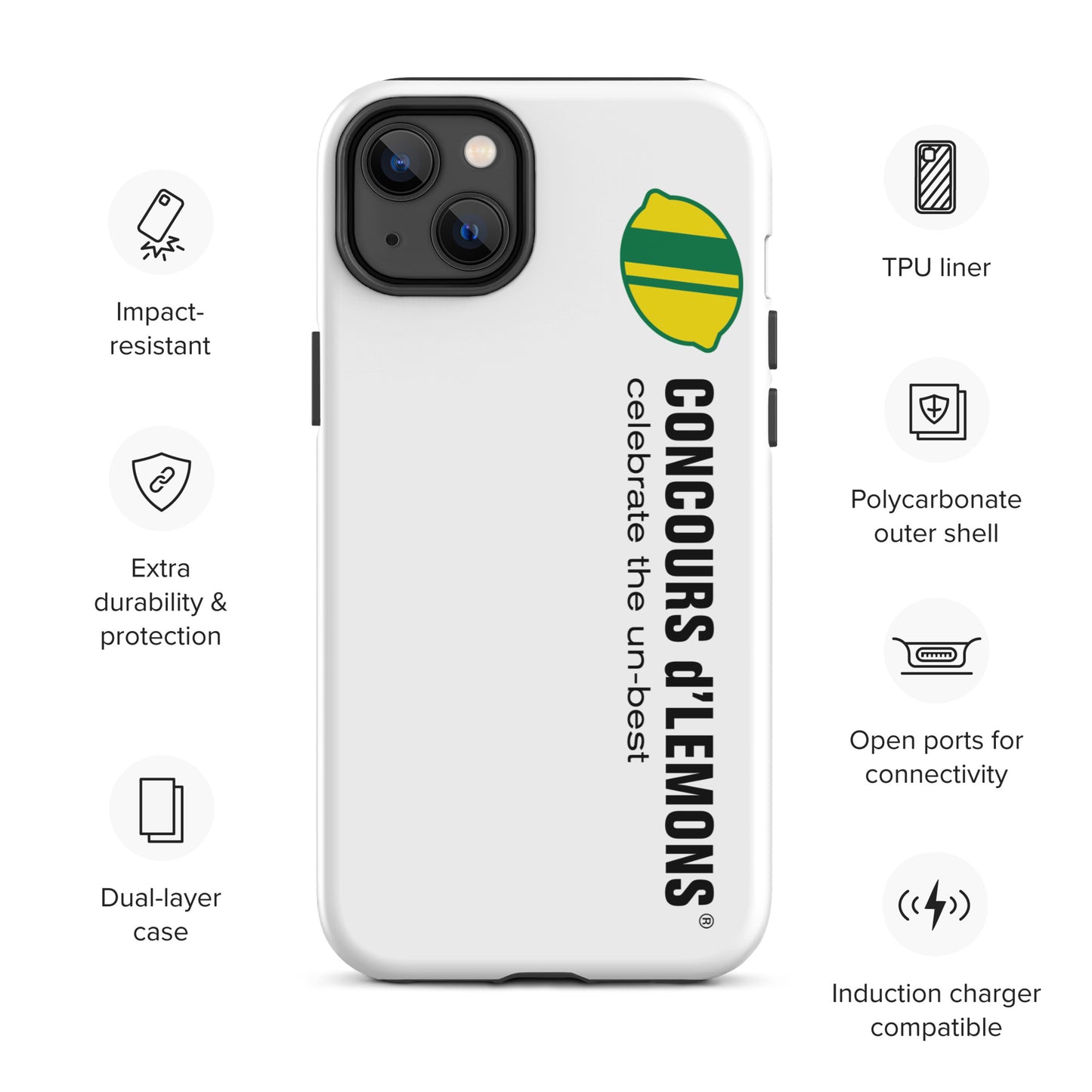Tough Case for iPhone® - Concours d'Lemons