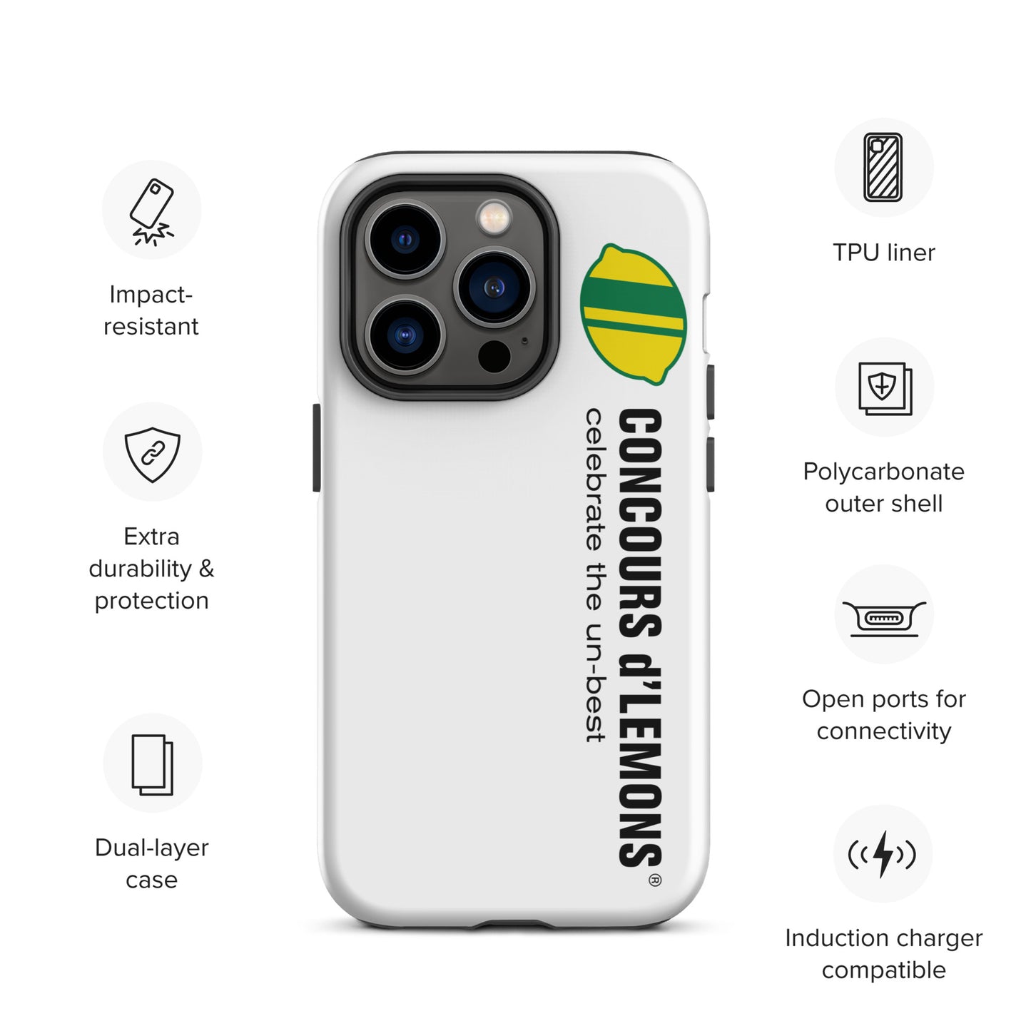 Tough Case for iPhone® - Concours d'Lemons