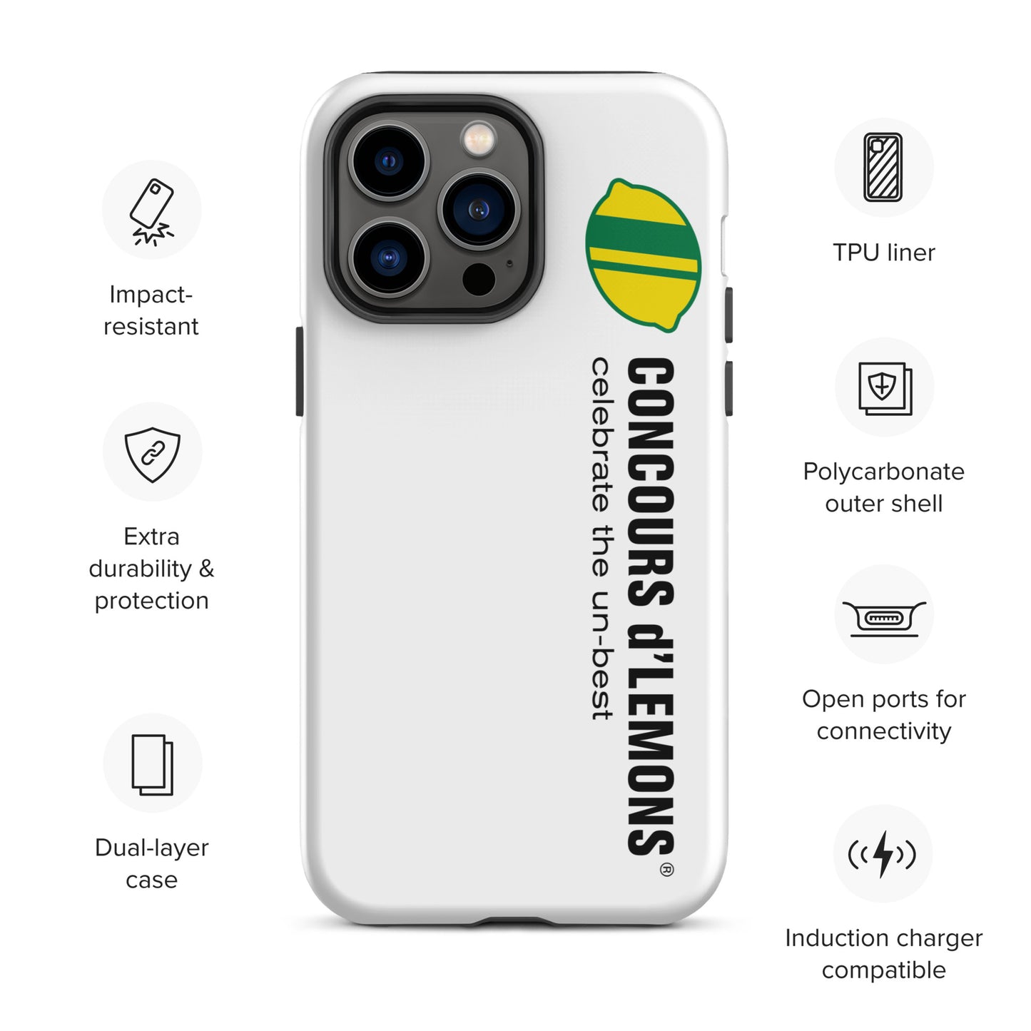 Tough Case for iPhone® - Concours d'Lemons