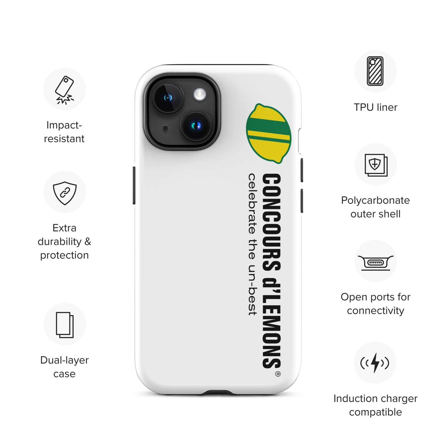 Tough Case for iPhone® - Concours d'Lemons