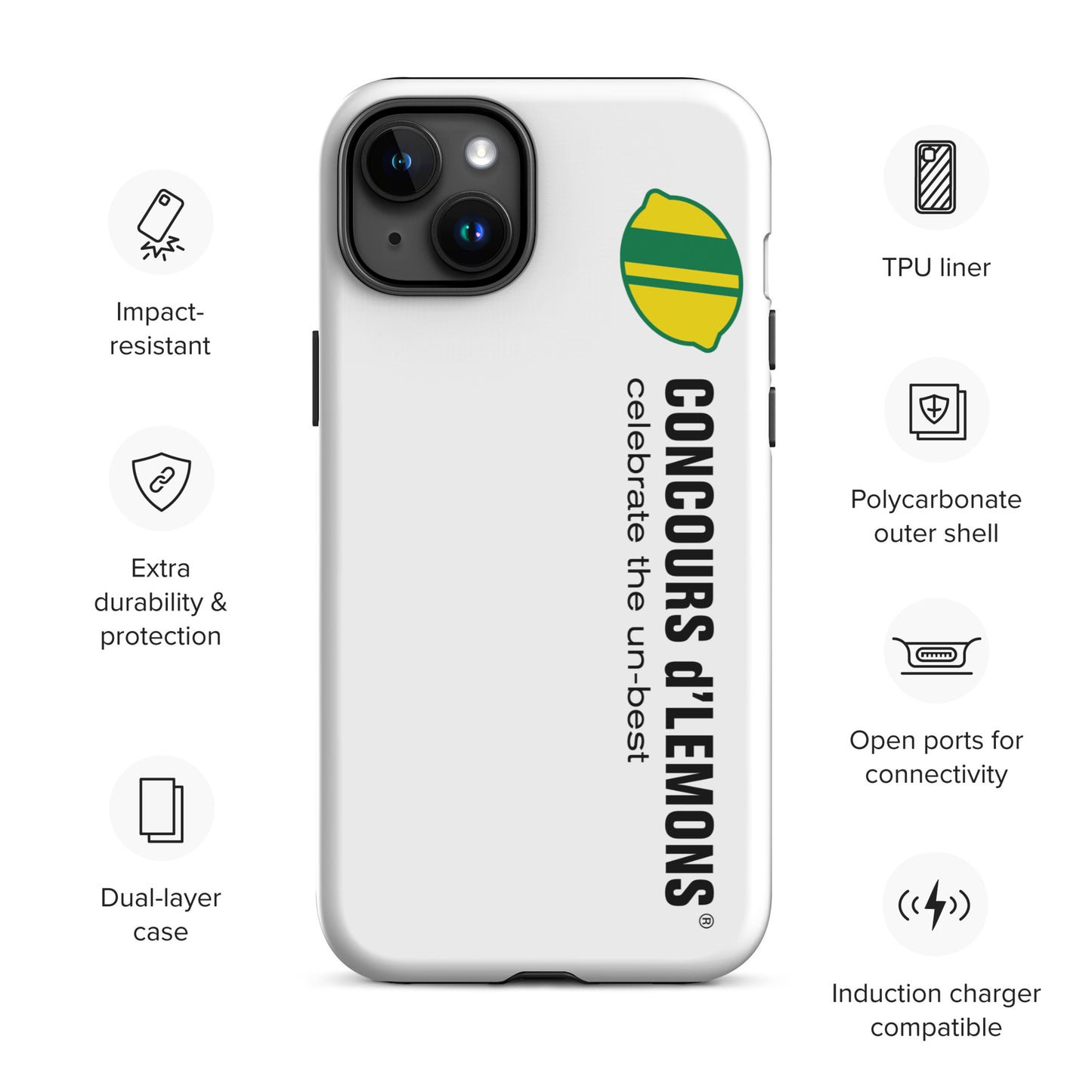 Tough Case for iPhone® - Concours d'Lemons