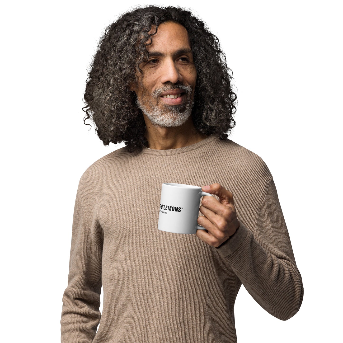 Celebrate the Unbest - White glossy mug