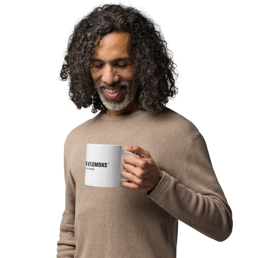 Celebrate the Unbest - White glossy mug